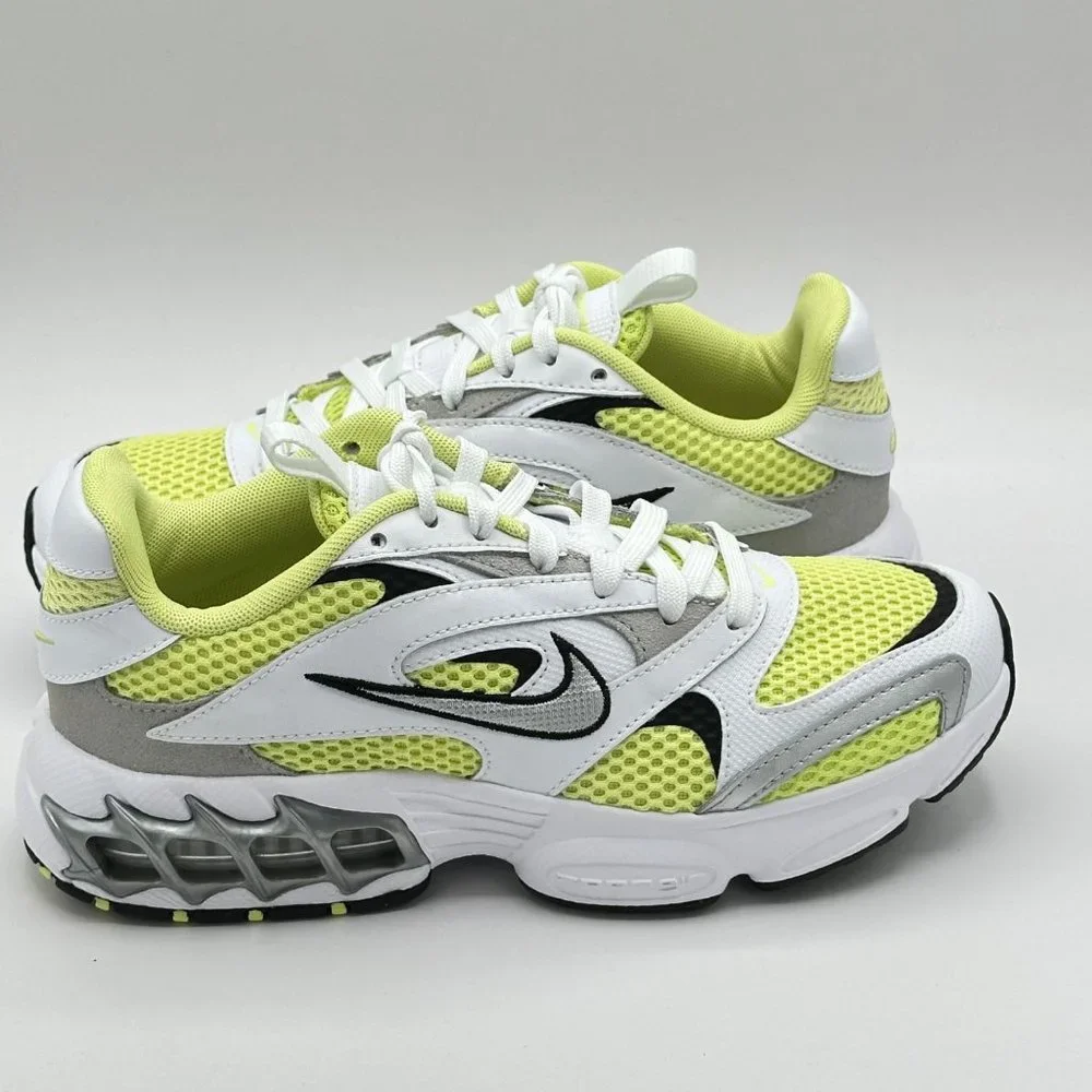 Women's Nike Zoom Air Fire White Light Lemon Twist CW3876-102 Sz 6.5 - Picture 5 of 11